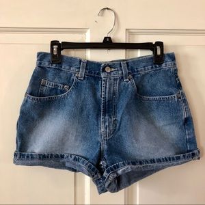 Vintage Denim Shorts - High Rise